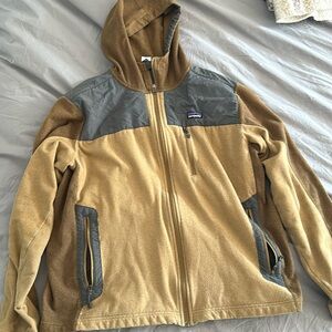 Men’s large brown Patagonia zip up